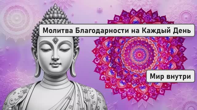 Молитва Благодарности на Каждый День | Молитва Меняющая Жизнь
