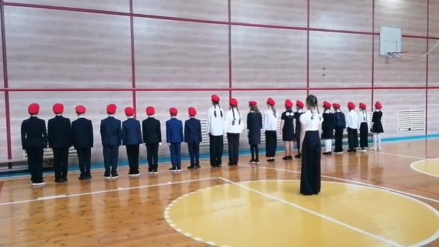 Кадеты 3Б класса_Смотр строя и песни