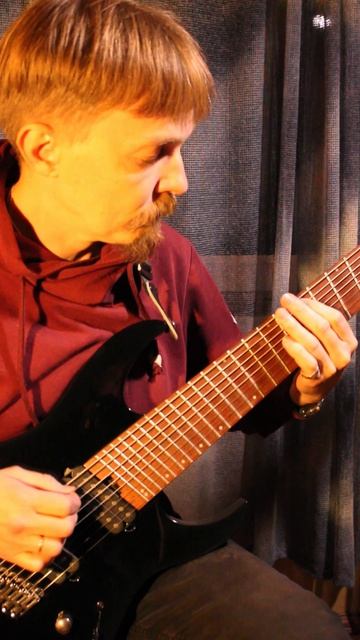 Dark Abyss Salvation - Chaos Walking #8strings #metal #rutubeshorts #guitar #darkabysssalvation