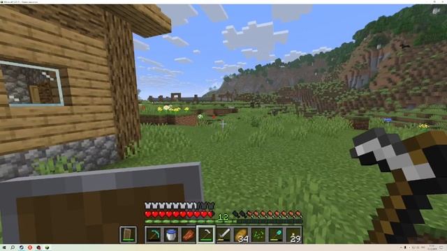 продолжаем работать с жителями в майнкрафт