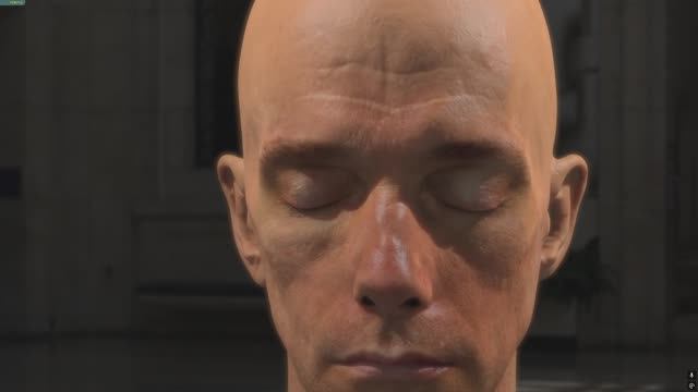 Nvidia Human Head DEMO RTX 5070