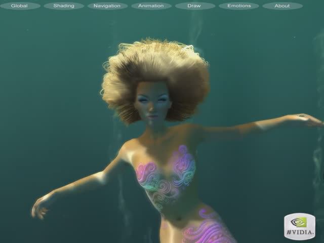 Nvidia Nalu DEMO RTX 5070