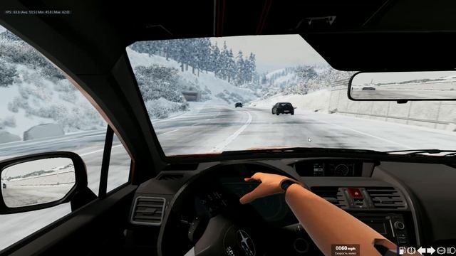 Beam.NG зимний дрифт