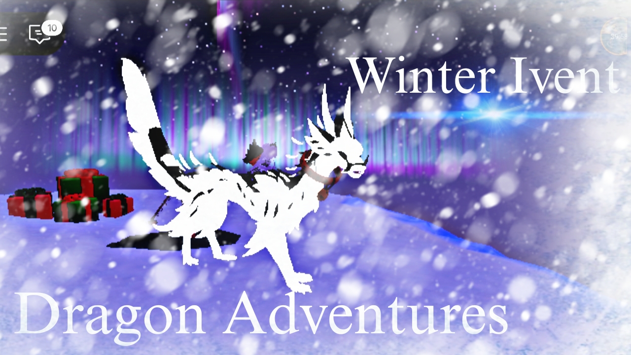 Играю в Dragon Adventures на Зимнем ивенте!❄️☃️