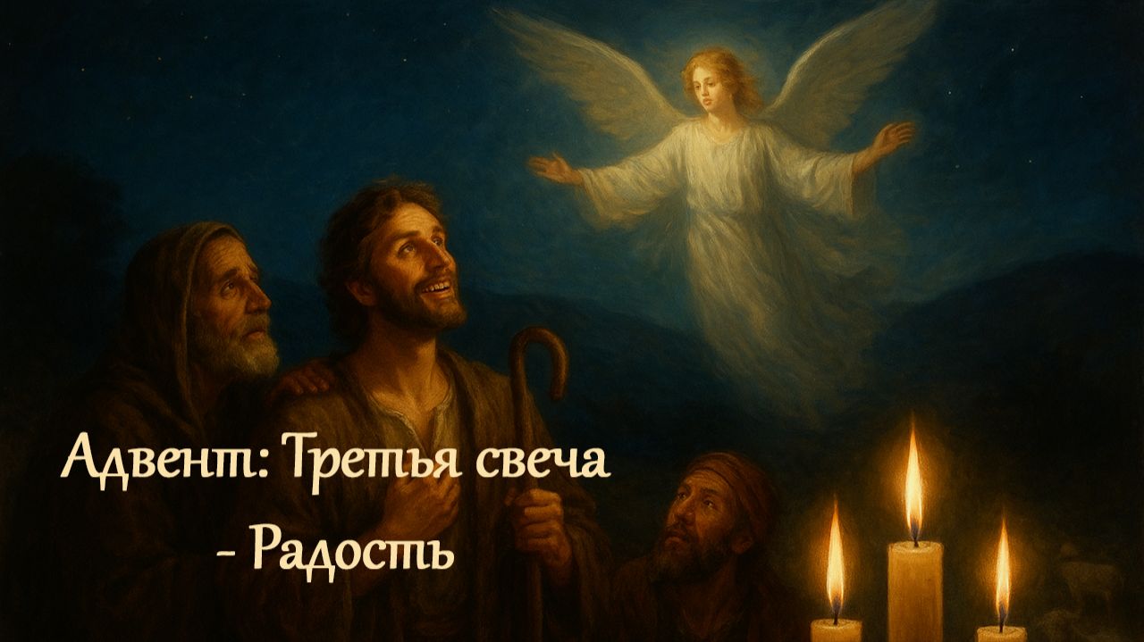 Адвент: Третья свеча - Радость | Константин Блинов