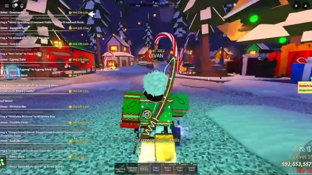 FISCHMAS 2025 - НОВАЯ ЛОКАЦИЯ, ПОИСК САНТЫ И КУЧА КВЕСТОВ! FISCH ROBLOX