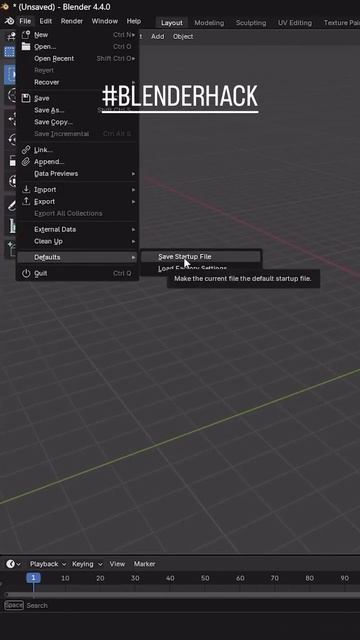 #blender #hack #blender3d