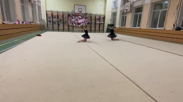 ❤️Коротко о моём танце на художественной гимнастике❤️