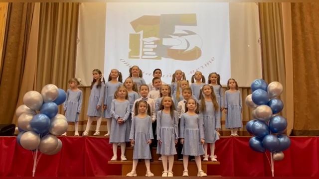 Отборочный этап конкурса «Поющее Подмосковье». Хор 1а класса 