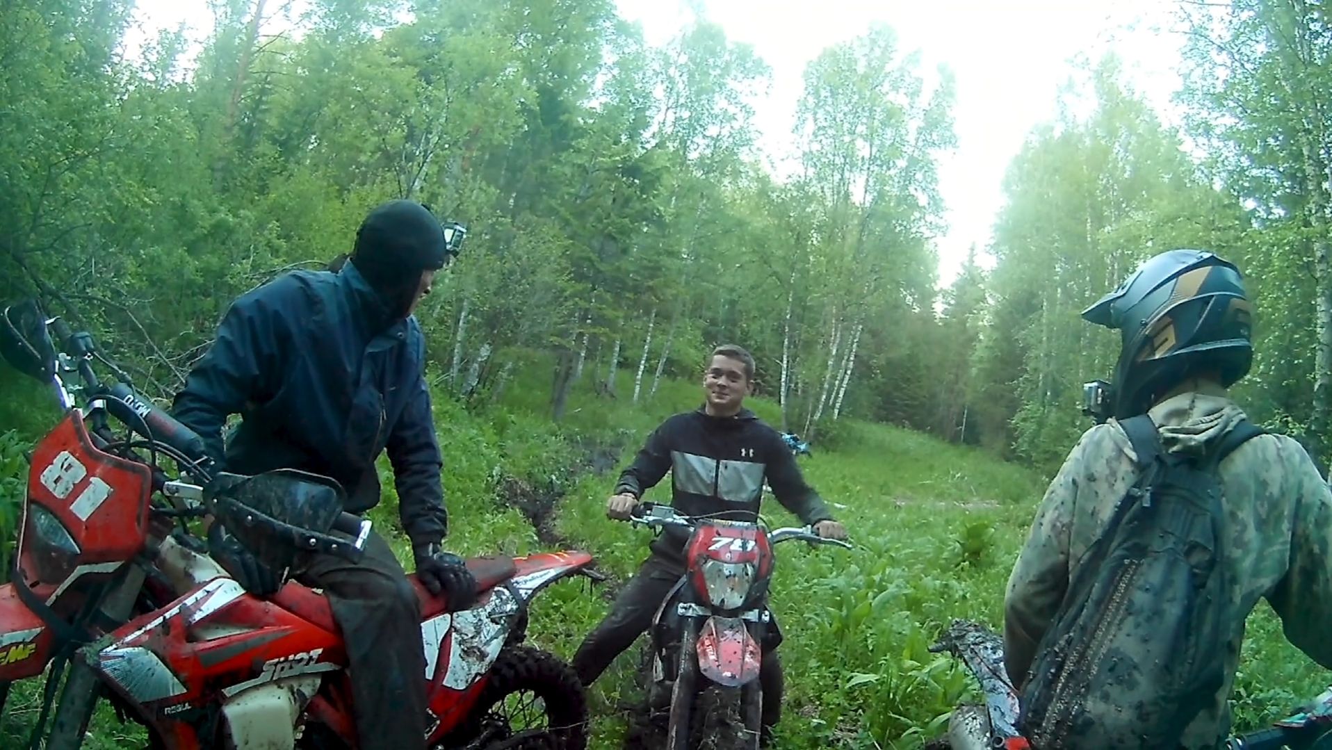 Лайтовая покатушка затянулась до темна. (Июнь 2025)