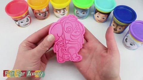 Щенячий патруль из мягкого пластилина 😁 Для детей 😀