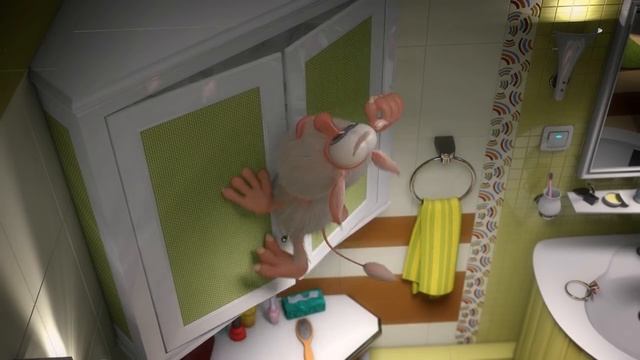 Буба - Ванная комната (1 сезон 2 серия) | Мультфильм для детей