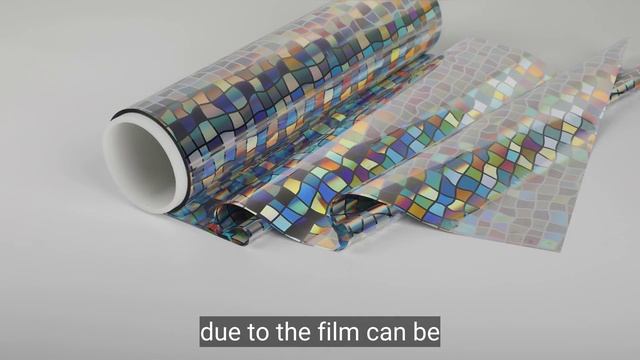 радуга Серебро или золото Металлизированная пленка #metalizedpaper #laminatedpaper