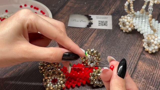 МК Карета из бусин часть 1. A Carriage Made Of Beads. Part 1