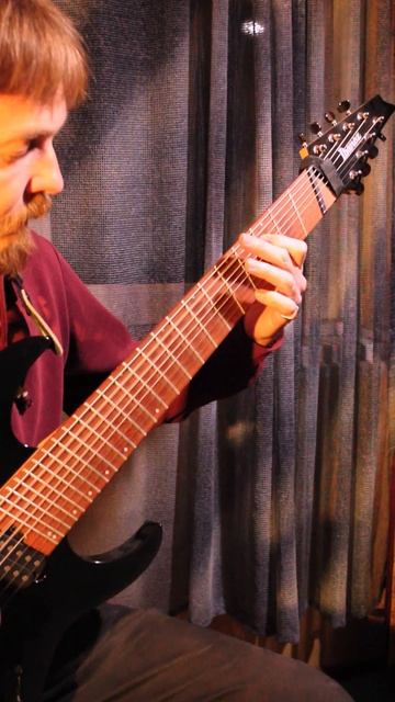 Dark Abyss Salvation - Dance Of Fire #8strings #metal #rutubeshorts #guitar #darkabysssalvation