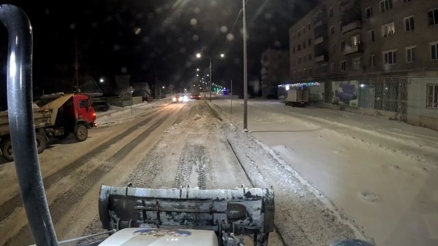 Hidromek 102b серия 133 вот и зима