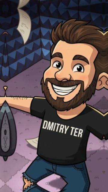 Настало время вас познакомить с мультяшным персонажем 