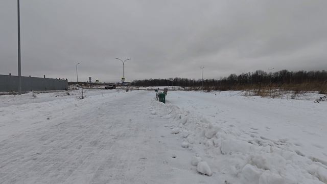 Короткая прогулка в декабре.