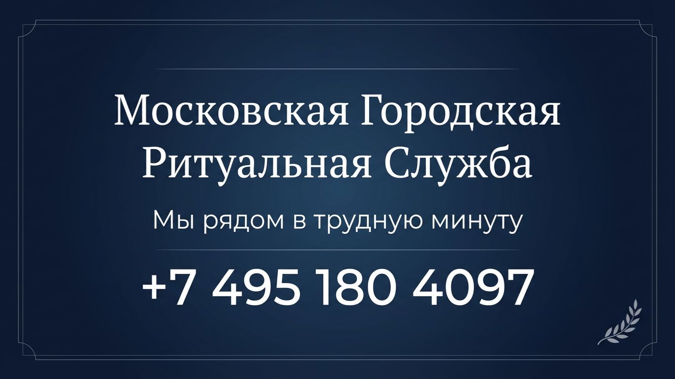 Захоронение урны