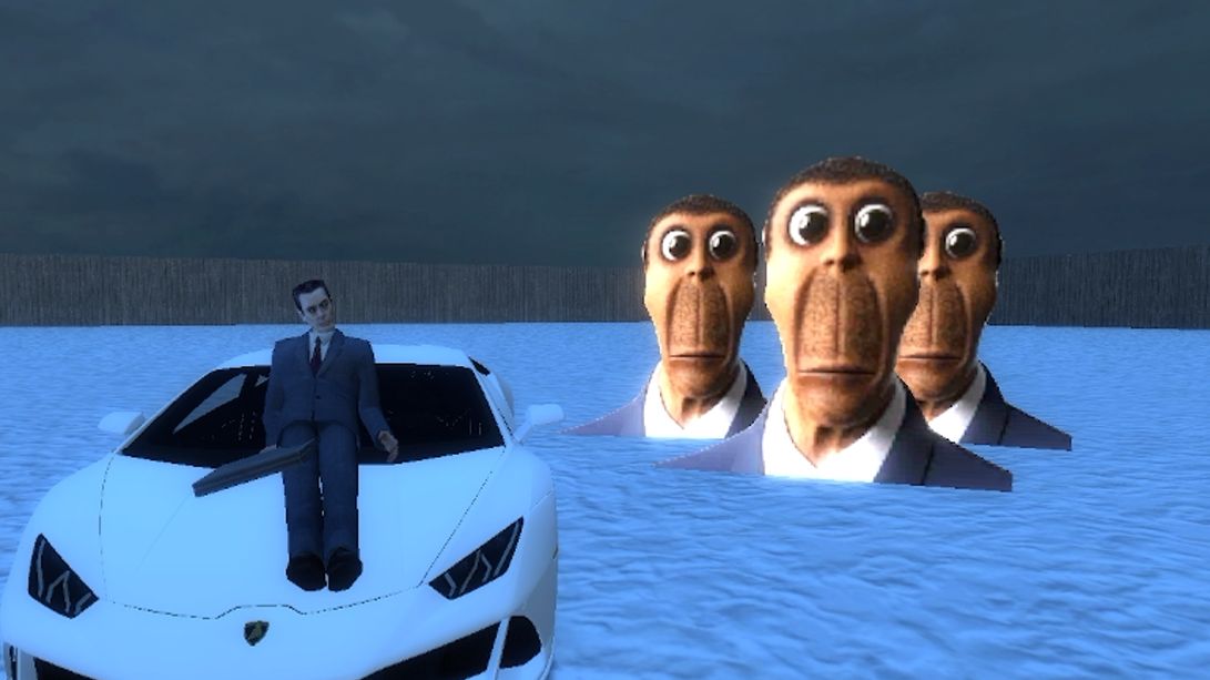 Обунга некстбот в новогоднем лабиринте 2 часть