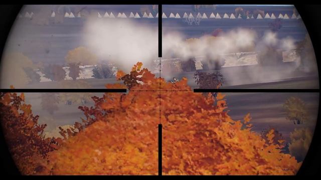 Работа снайпера с барретом Тушино Арма 3