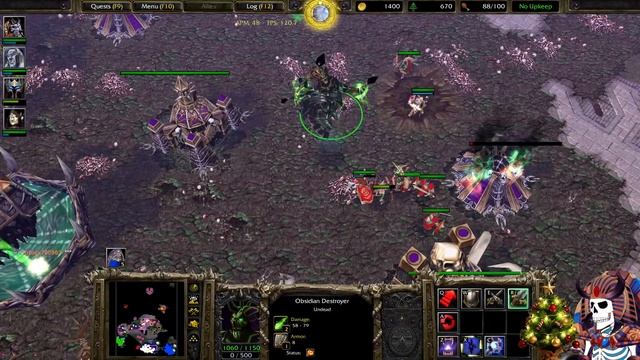 Warcraft 3 Reforged➤Путь Проклятых: Revamp➤#4. Переполох у Черной горы с рядом камнем 2 и Даларан!