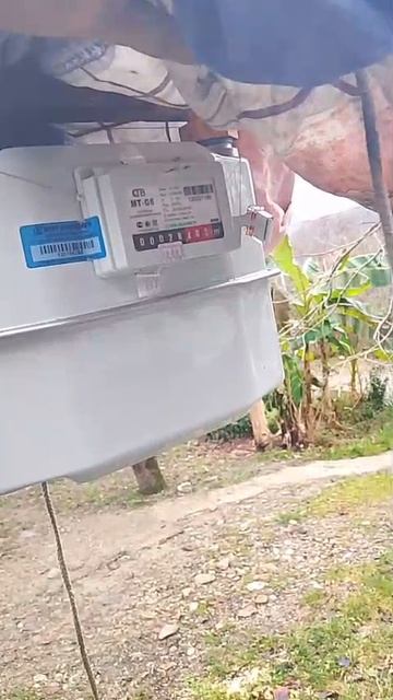 продолжение видео с села Красная Воля г.Сочи , подключили газоснабжение Дмитрию