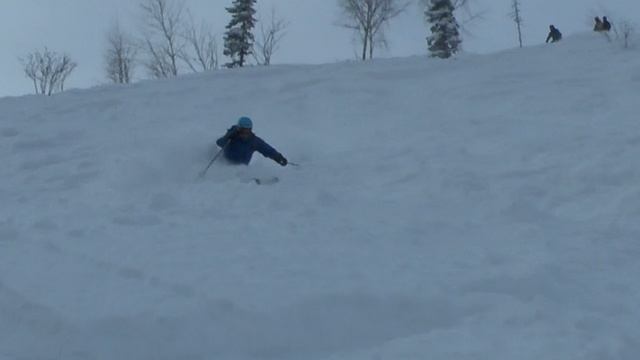 Целина, крутой склон