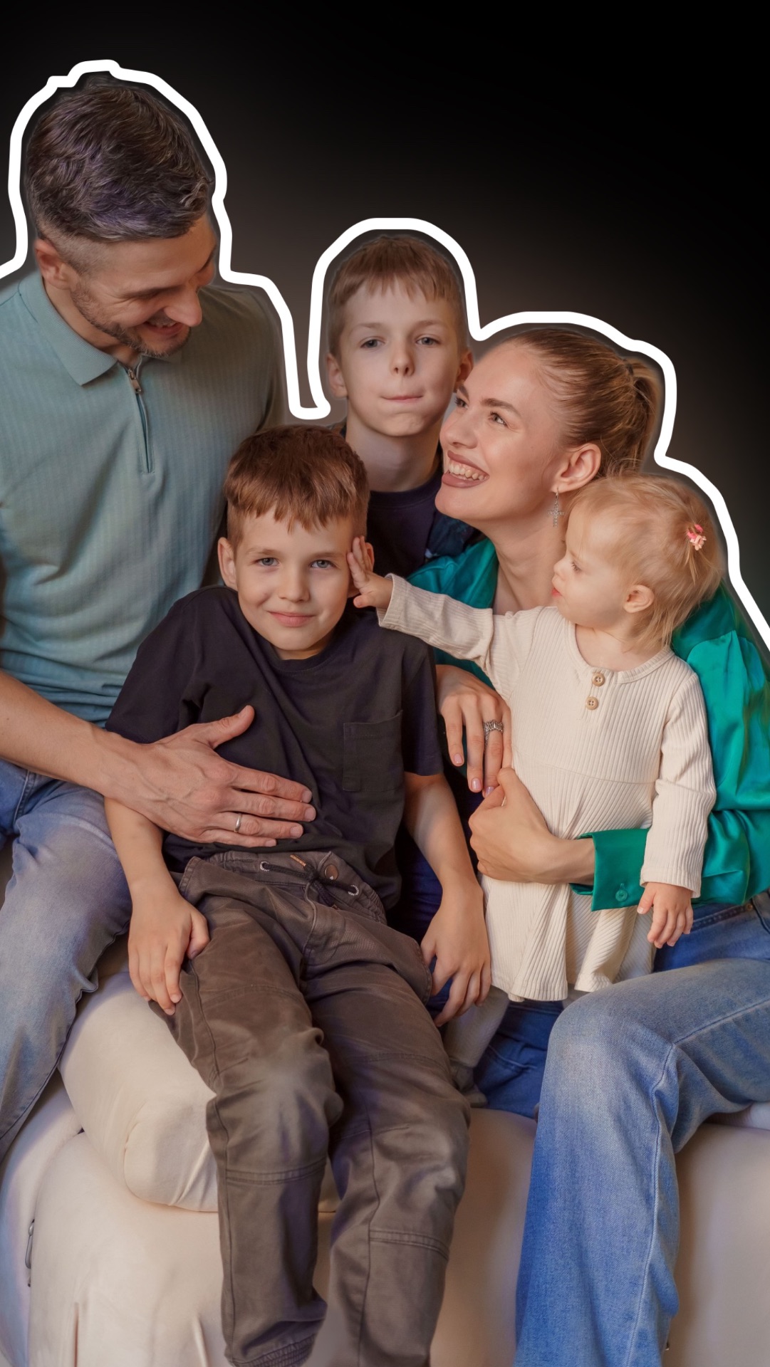 А как вы себе представляете родителей 3х детей?