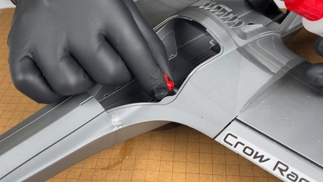 Сборка самолёта Crow Racer 750mm