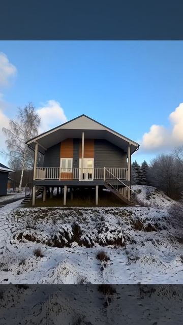 Готовый дом Классик + участок Москва, ТАО, д. Конаково, 50 км от от МКАД. 60 минут от МКАД на авто.