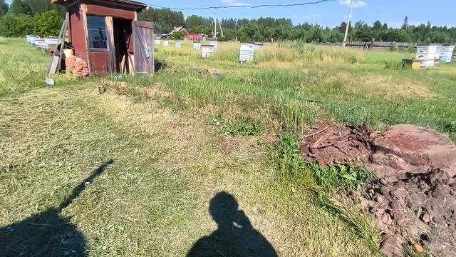 Счастливые Сибиряки!Ремонт веранды Покрасили трактор