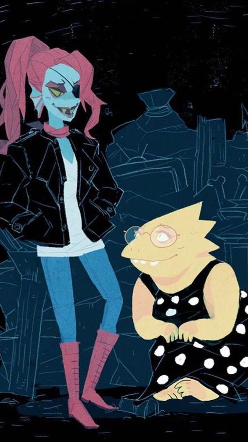 #9 свидание Андайн и Альфис и изучение настоящей лаборатории в Undertale