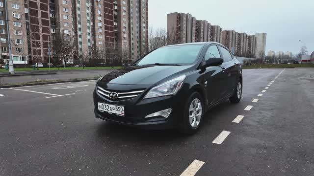 Hyundai Solaris 2015 1.6 AT 155 тысяч пробега