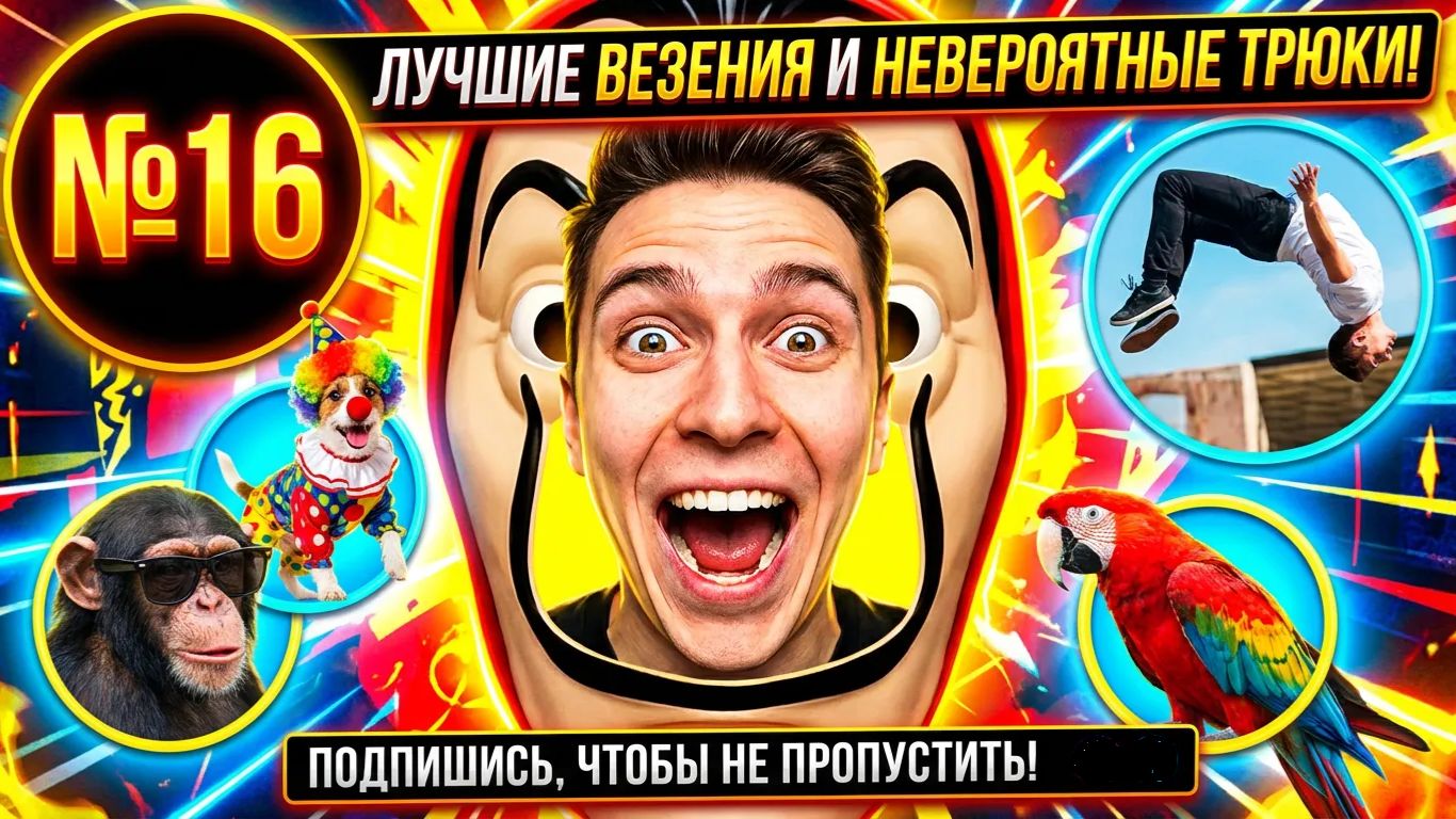 Нарезка смешных и интересных видео №16