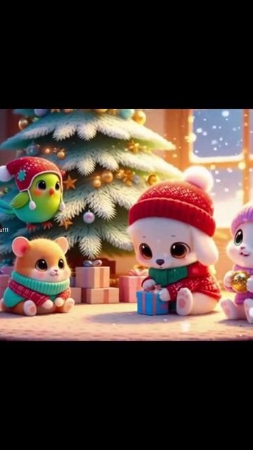 #животные #новыйгод #милоевидео