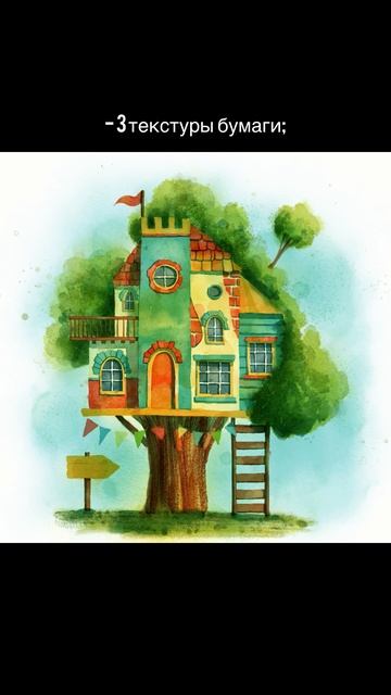 Рисуем сказочный дом