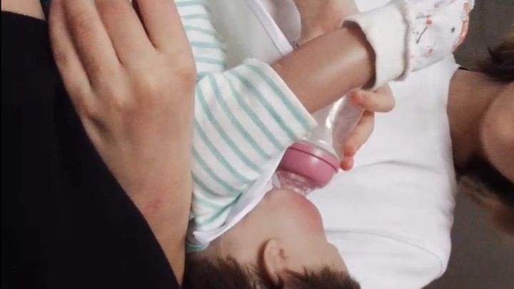 день с реборном Полиной у бабушки 🧓🏻