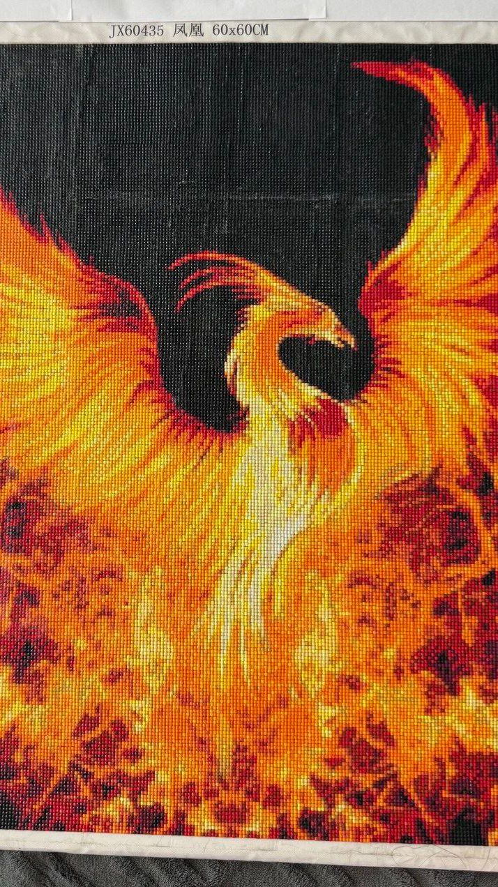 Картина «Птица Феникс» – энергия нового уровня и трансформации