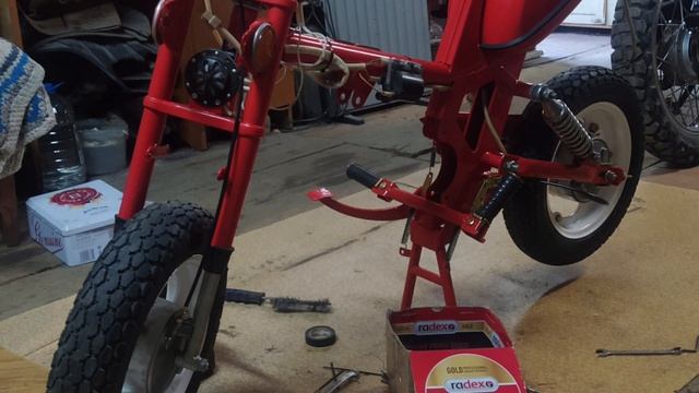 Мини мокик Рига СТЕЛЛА(проект из Грязи в КНЯЗИ)часть1.mp4