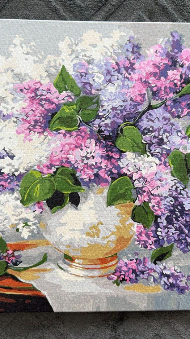 Картина «Сирень в вазе» – энергия изобилия, любви и счастья