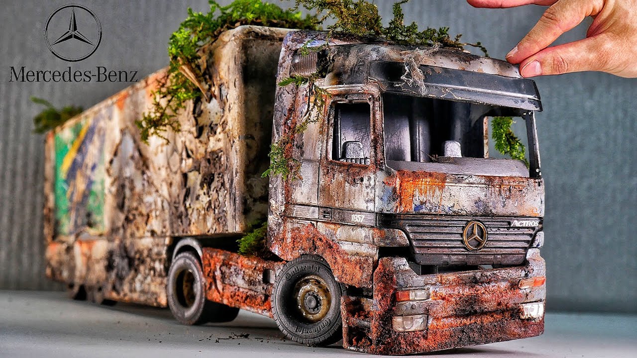 Mercedes-Benz Truck РЕСТАВРАЦИЯ МОДЕЛЬКИ АВТО