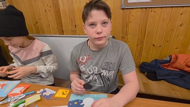 Поздравление с Рожствством раненых бойцов в госпитале Вишневского