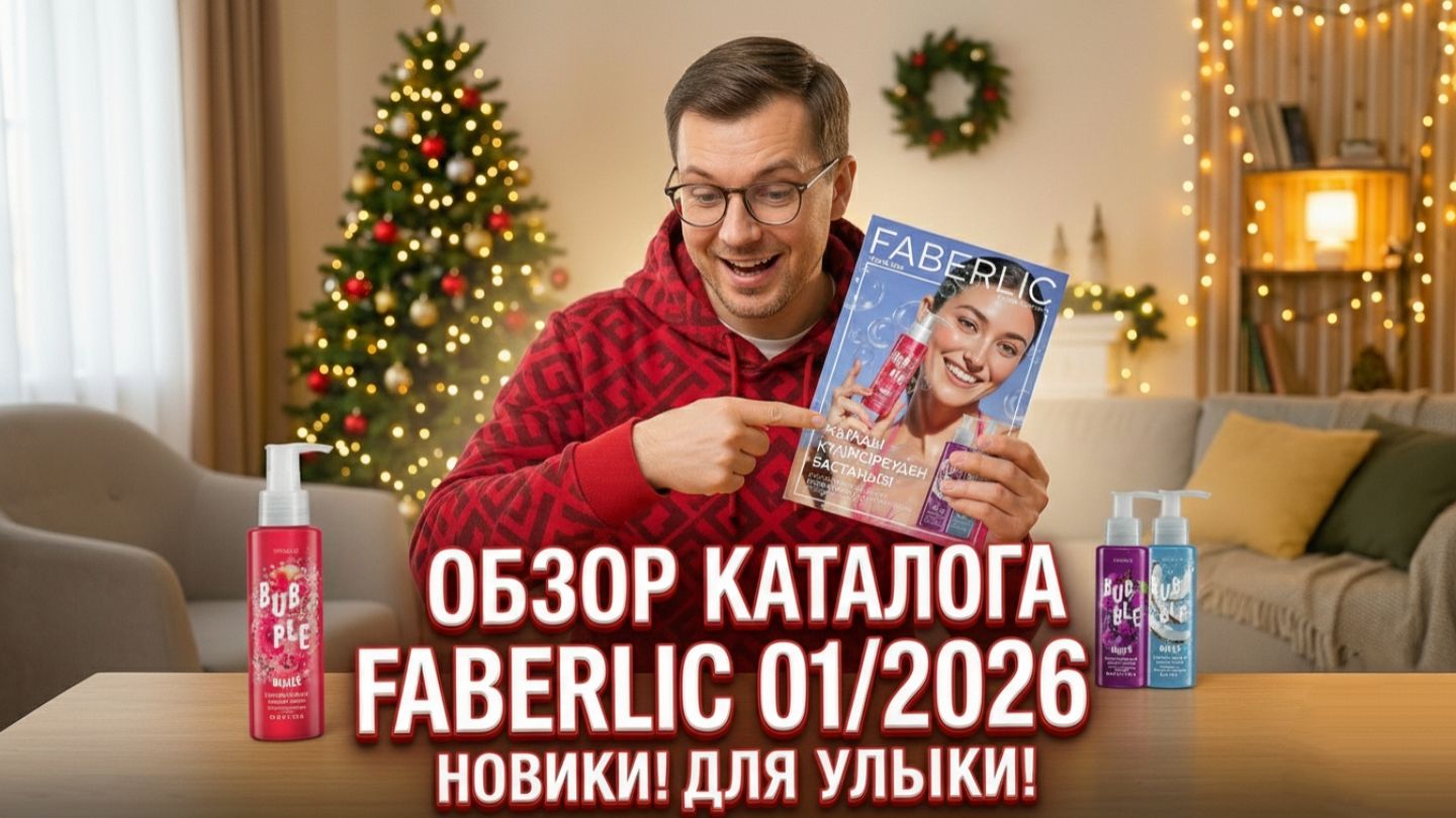 ✨️Листаю первый КАТАЛОГ Faberlic 01_2026 С чего начнем новый год