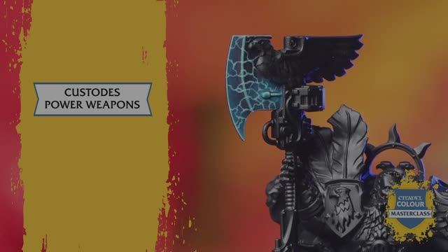 89 Custodes Power Weapons