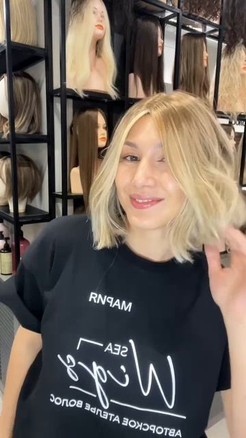 Парик из натуральных волос 🤩