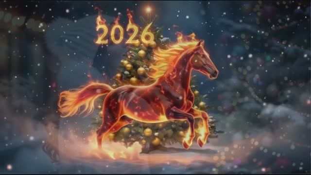 Здравствуй, Год Новорожденный!...Новогодняя песня. Душа Вселенной