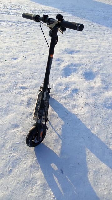 Зимние покатушки на Ninebot F2 Пробег 1901км