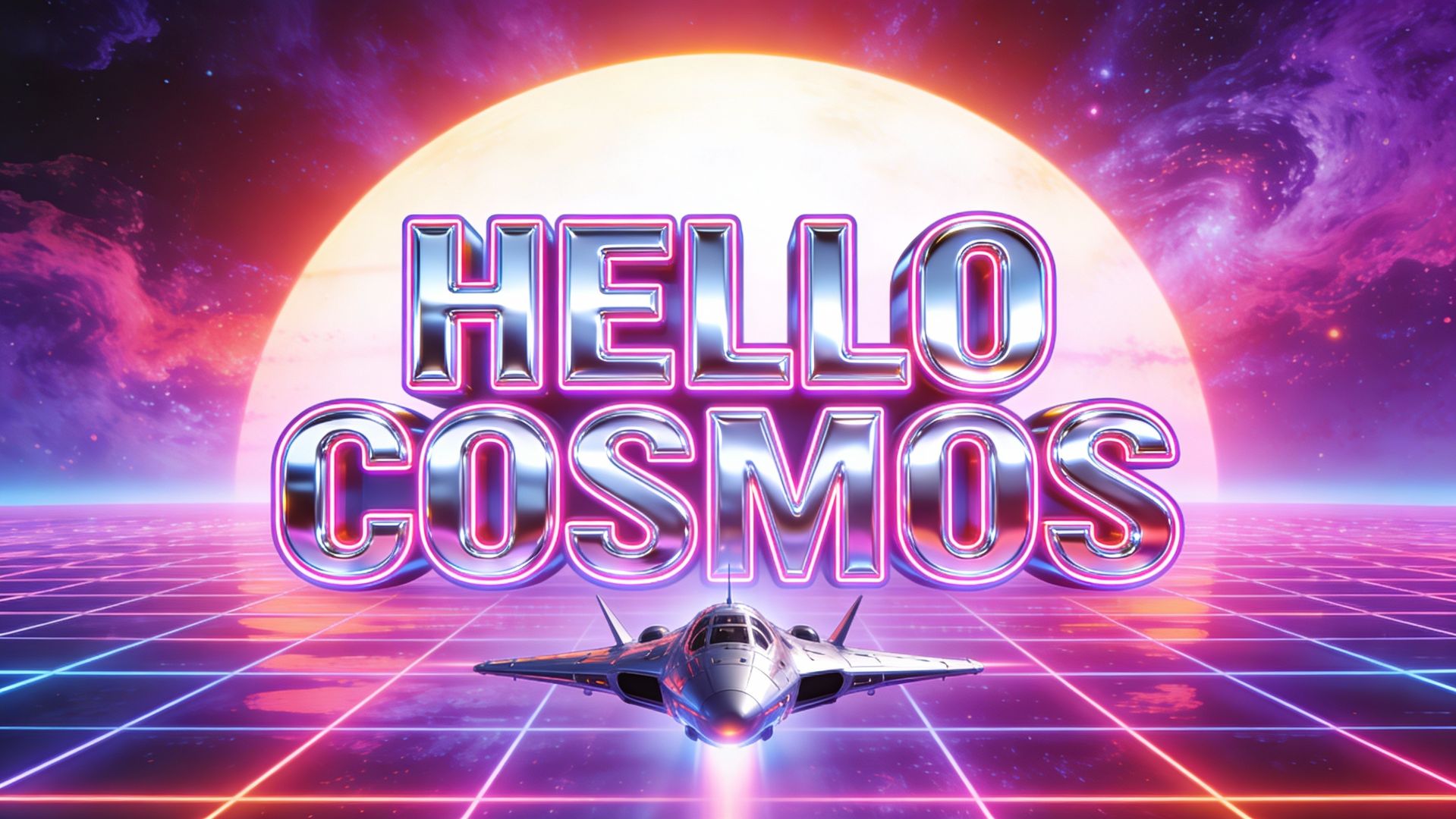 Hello Cosmos |  Космическое путешествие в стиле 80-х