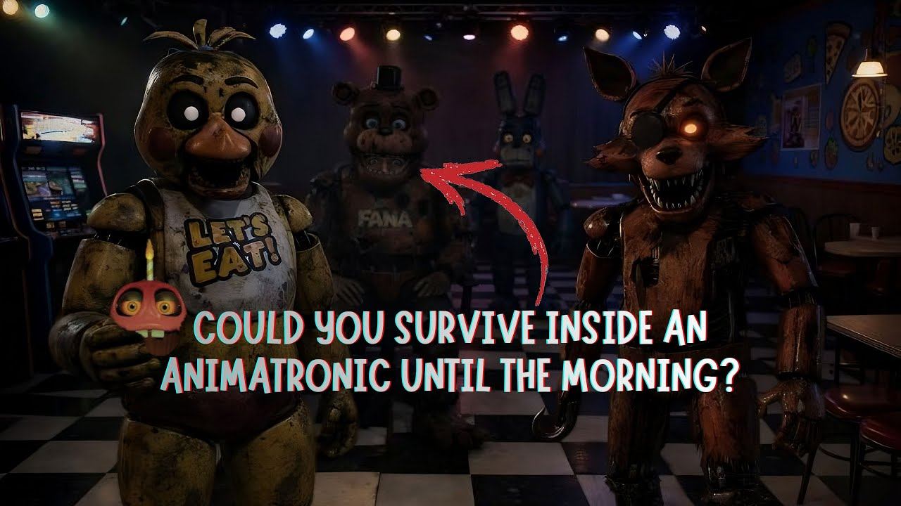 Смог бы пройти игру внутри Аниматроника который может убить?